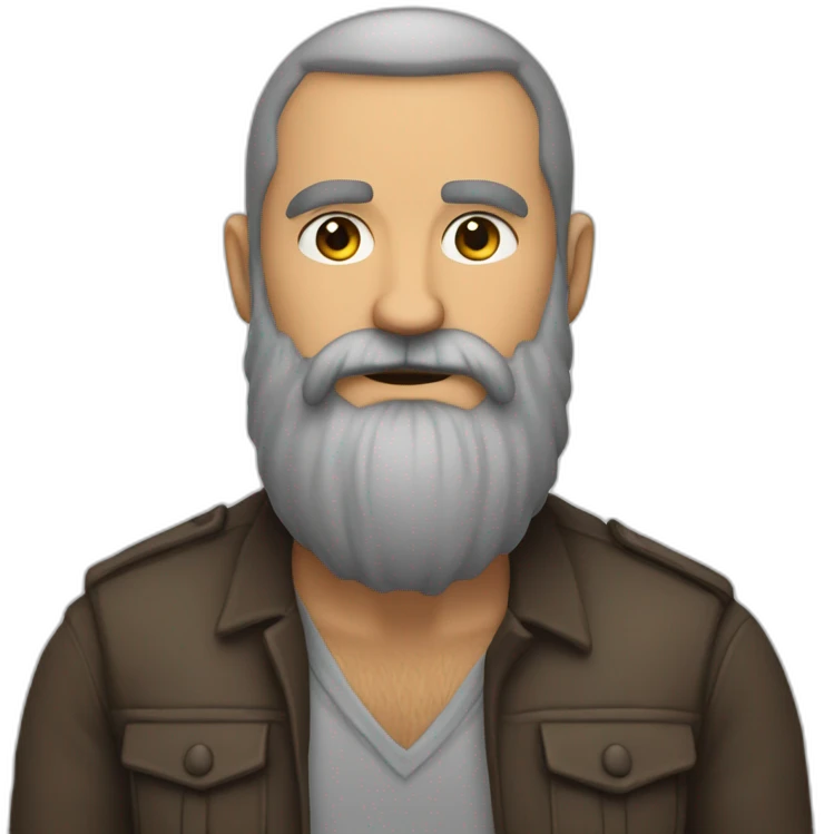 Barbu mal rad emoji