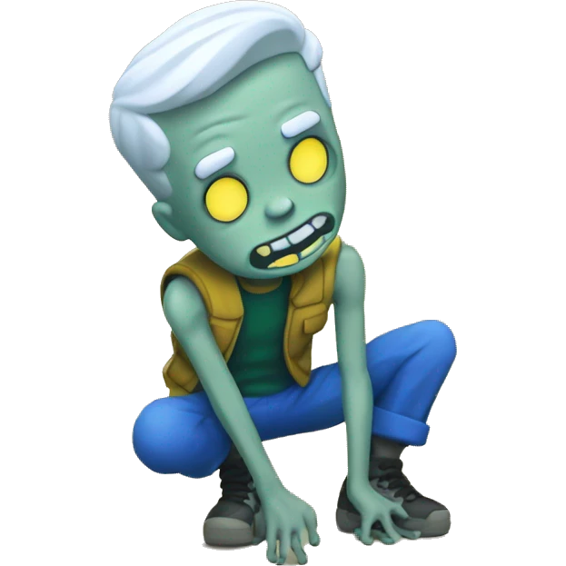Ghoul vault boy on the ground emoji