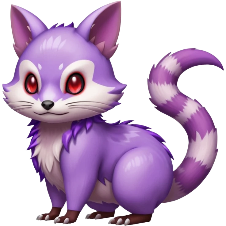 Badass Wisteria Demonic Furret-Machine-Pokémon emoji