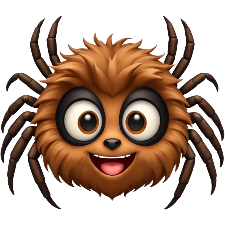 CuteSpider head emoji