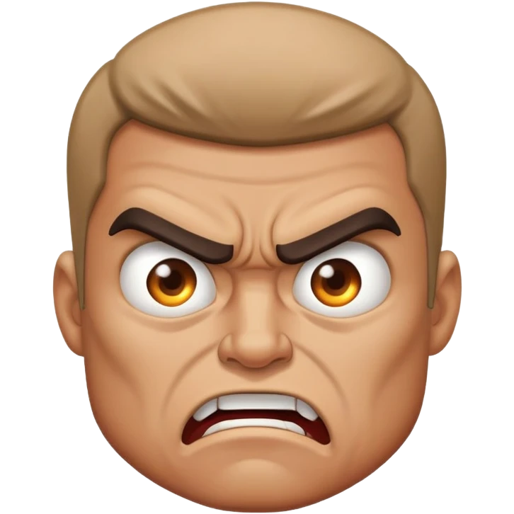 angry man emoji