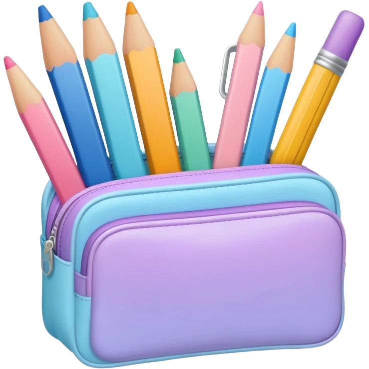 aesthetic school supplies pastel emoji