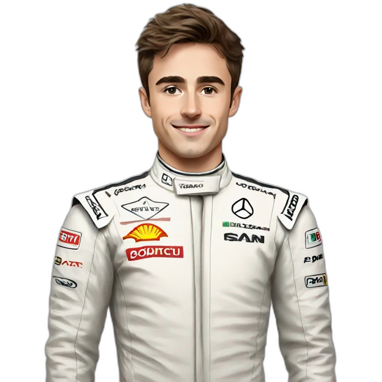 Charles Leclerc in race combinaison emoji
