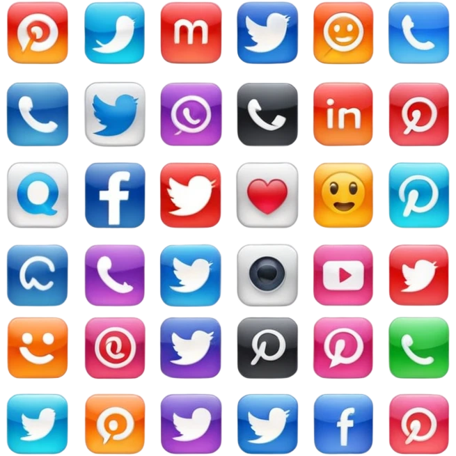 social apps emoji