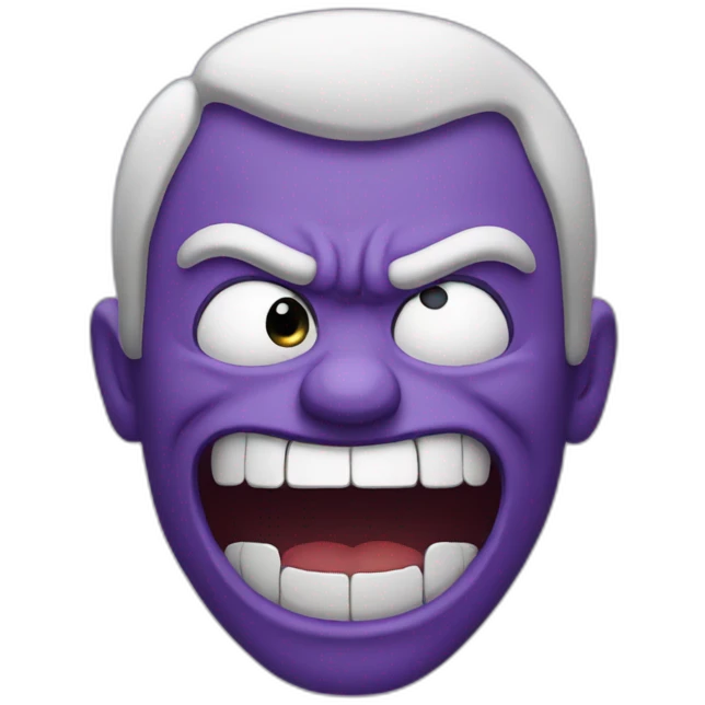 Grimace character emoji