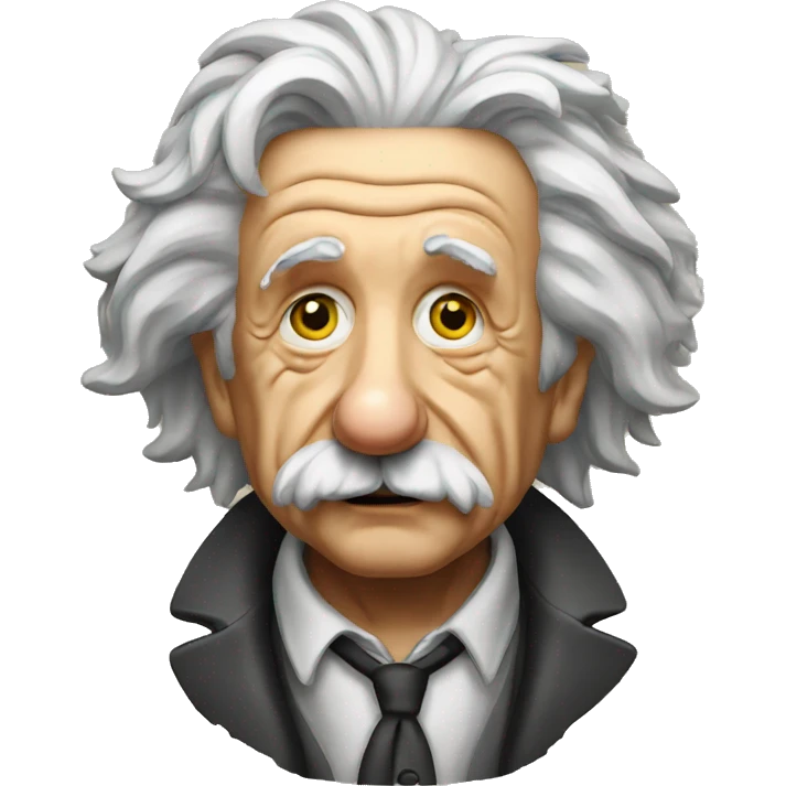 Albert einstein ripped emoji