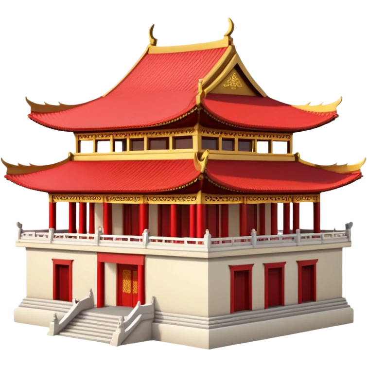 Chinese buddhism temple emoji
