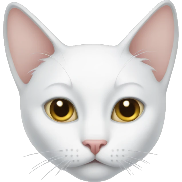 White cat emoji