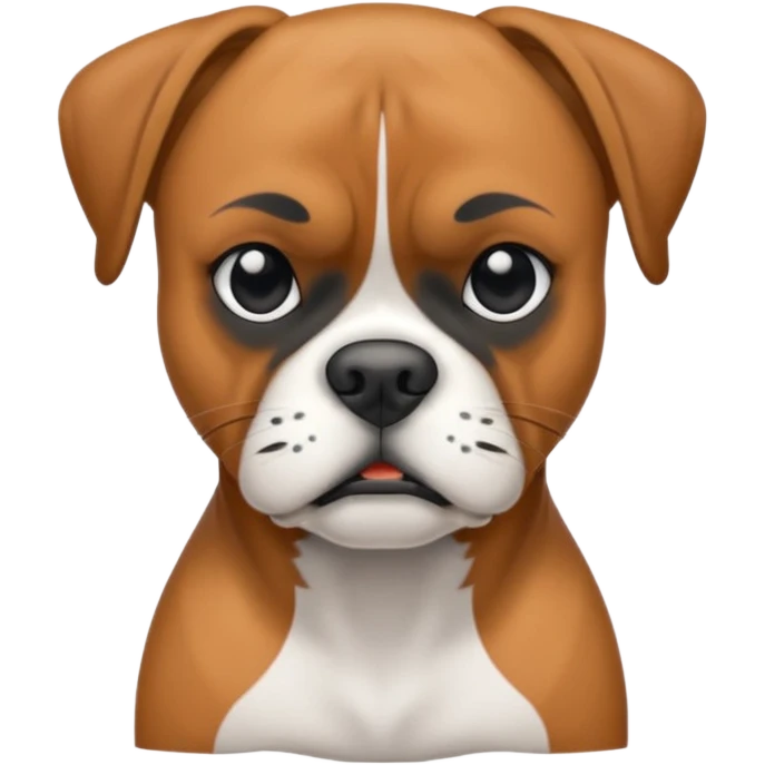 Boxer dog emoji