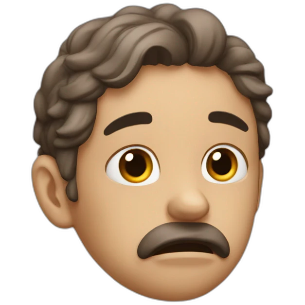 Caca-triste emoji