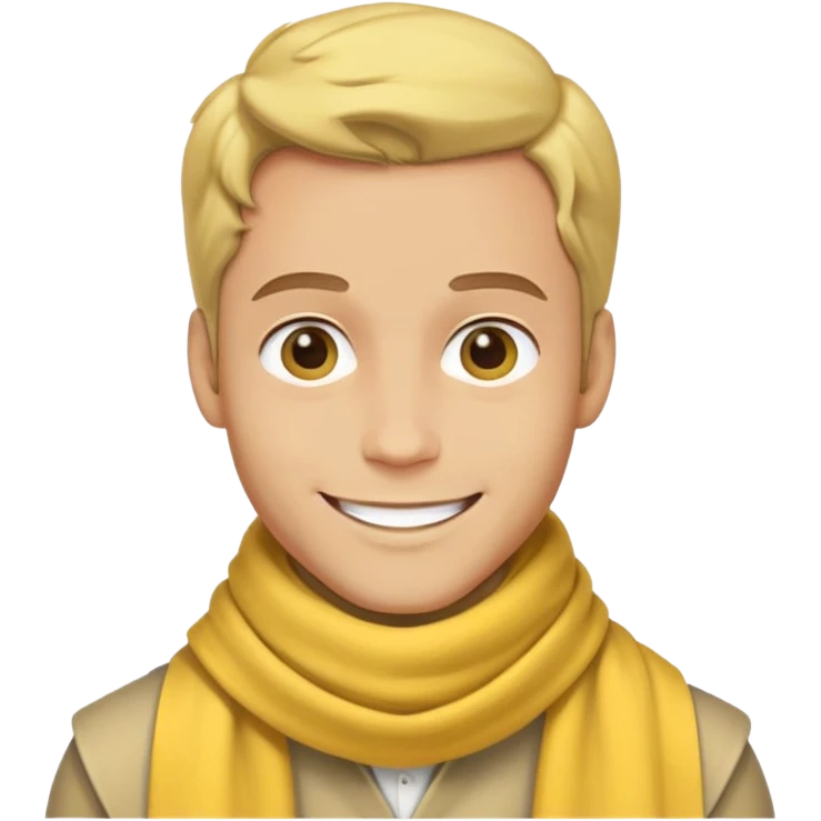 Make an emoji that looks like the prince from The Little Prince emoji