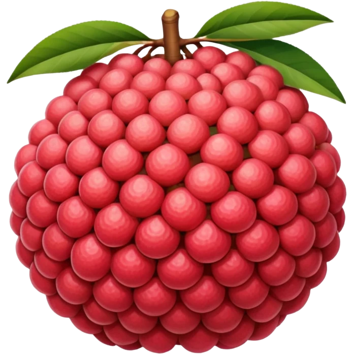 Lychee emoji