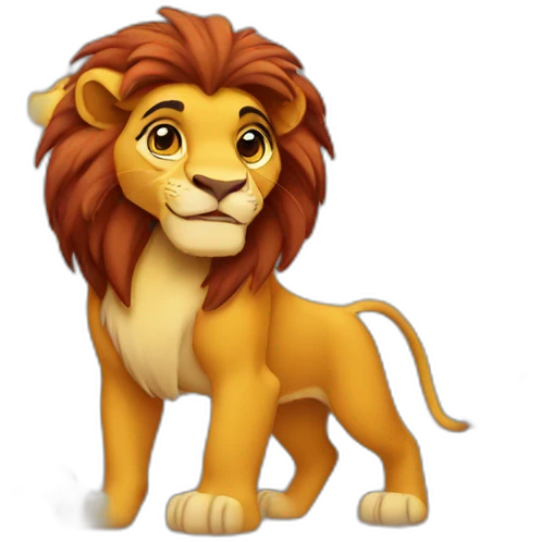 Lion King emoji