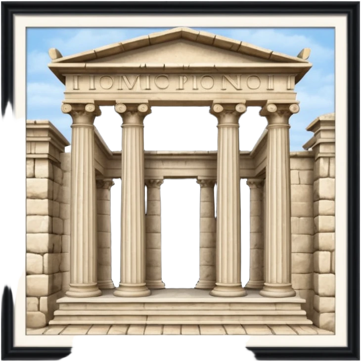 roman empire portico emoji