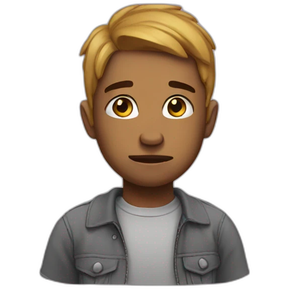Heartbroken emoji