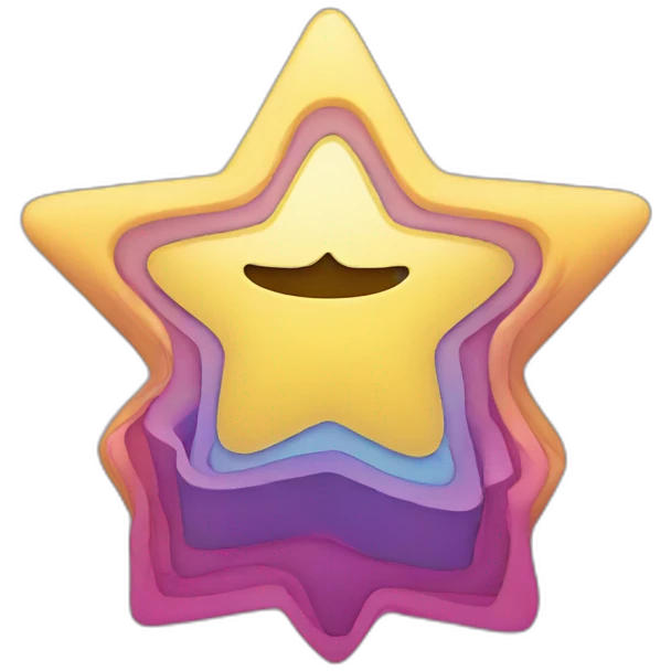 star and layers emoji