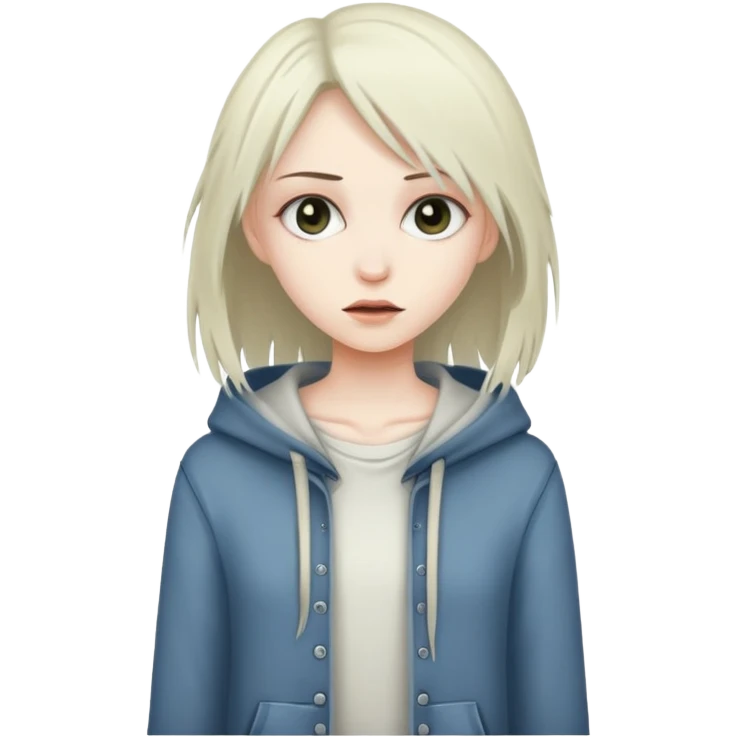 girl poor emoji