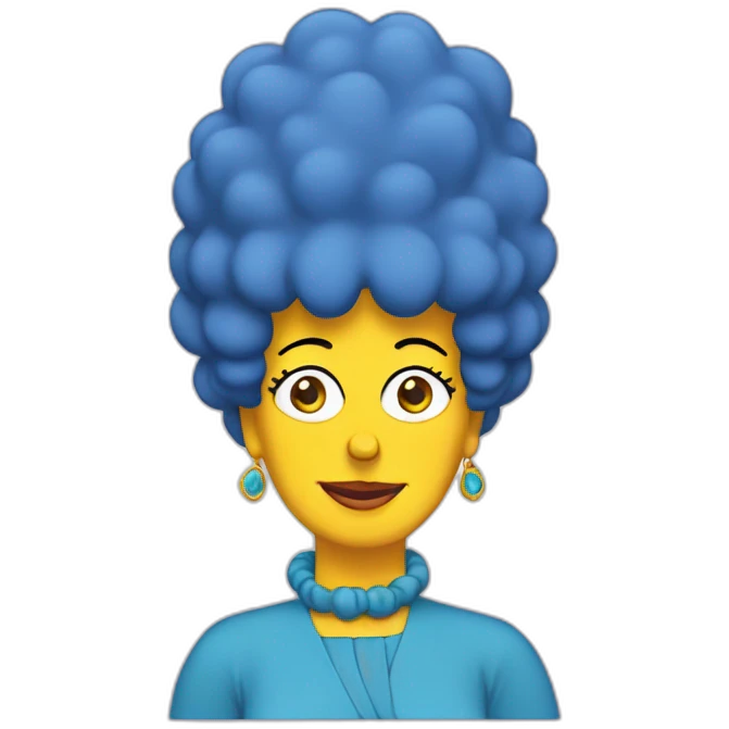 marge simpson emoji