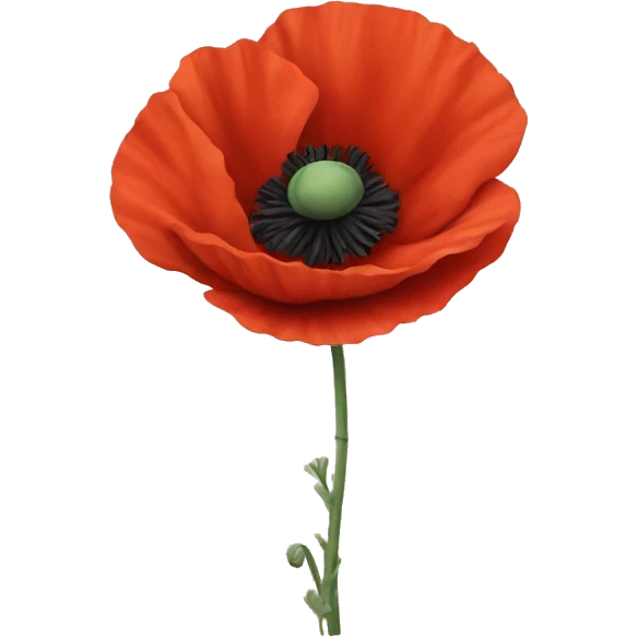 poppy emoji