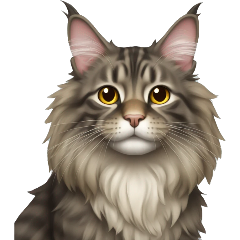 Maine Coon cat emoji