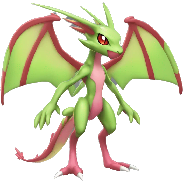 Anthro Cool Edgy Legendary Colorful Shy Shiny Fakemon-Pokémon-Genesect-Flygon-Fantasy-Creature With Full Body Detailed High Quality emoji