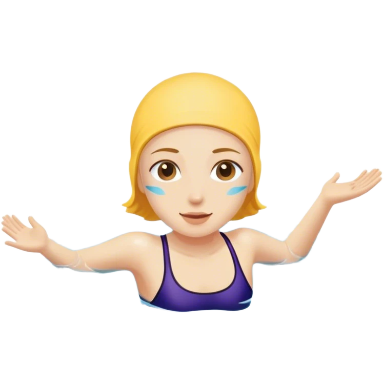 swimming beauty emoji