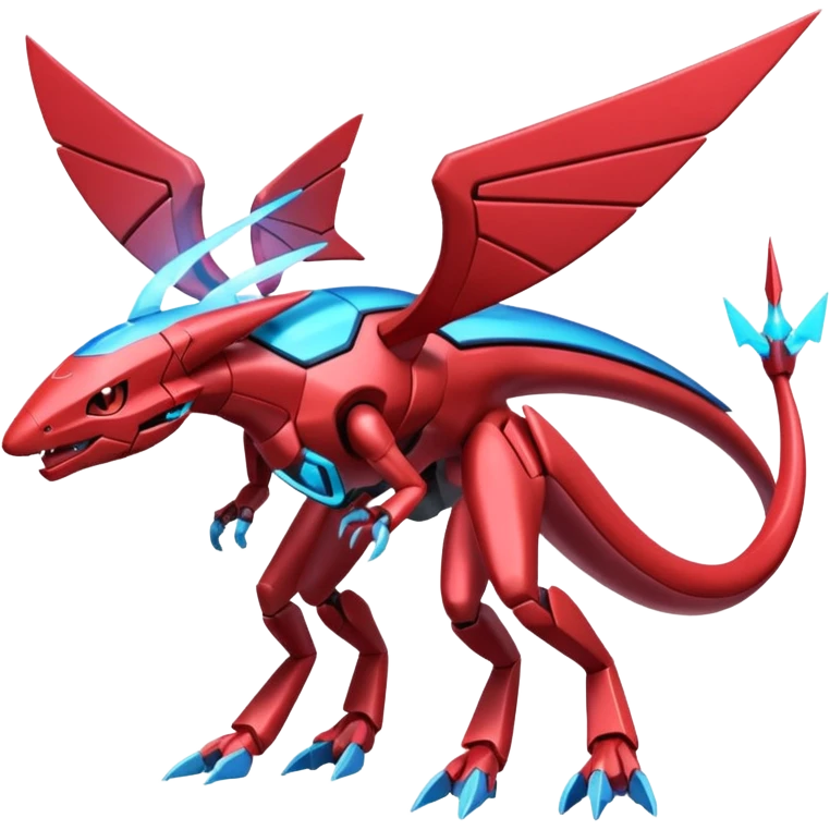 Vikavolt-Salamence-Genesect-Miraidon-fusion, full body emoji