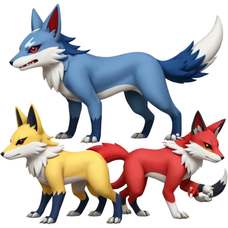 Zeraora-Renamon-Sergal-Nargacuga-Litten-Zangoose-fusion emoji