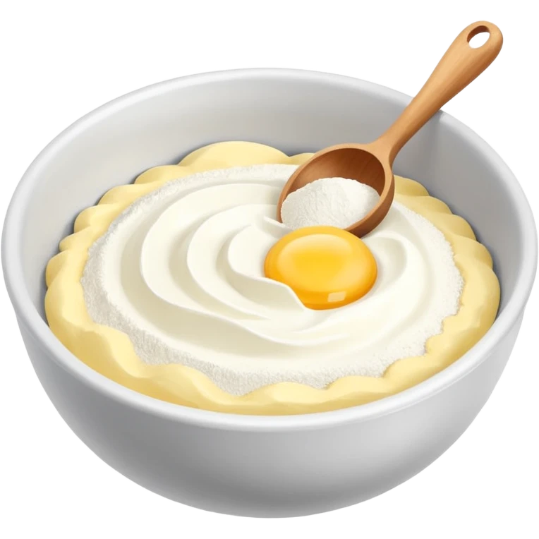 baking ingredients before preparation emoji