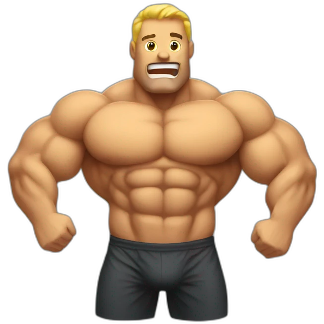 musculo inflado emoji