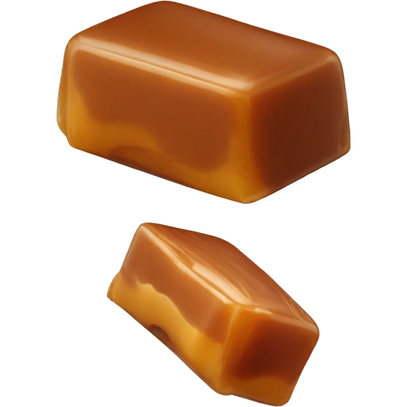caramels emoji