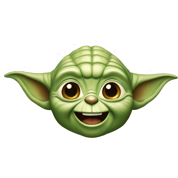 Yoda smile emoji