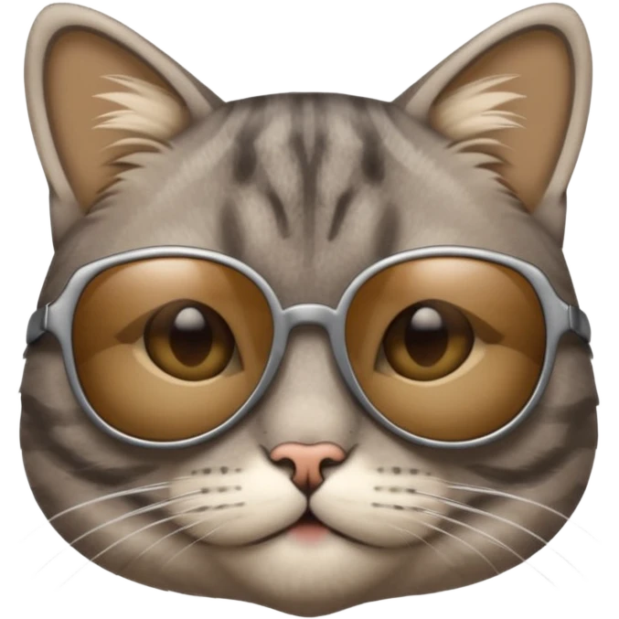 Cat wearing sunglasses emoji