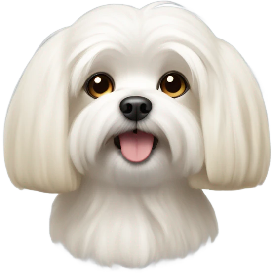 Maltese but blonde  emoji