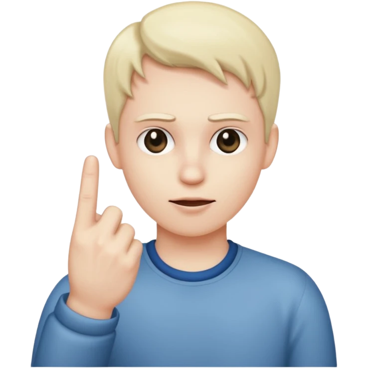 Reversed Hand with Middle Finger Extended by hitler  emoji