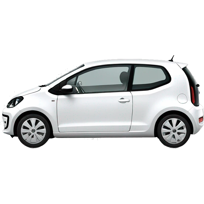 White VW UP! emoji