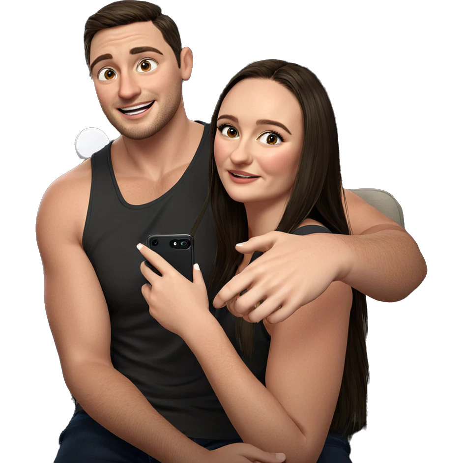 casual moment between friends emoji