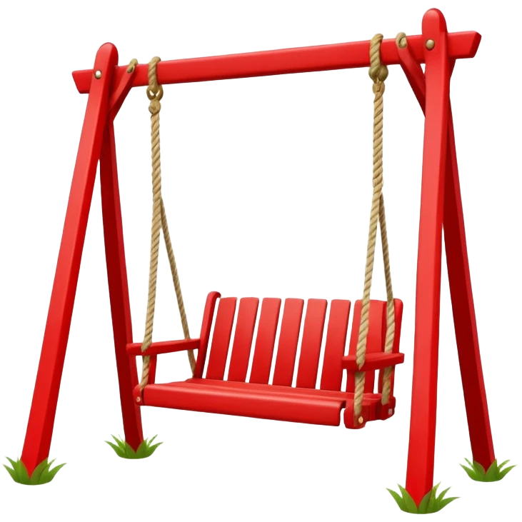 red swing emoji