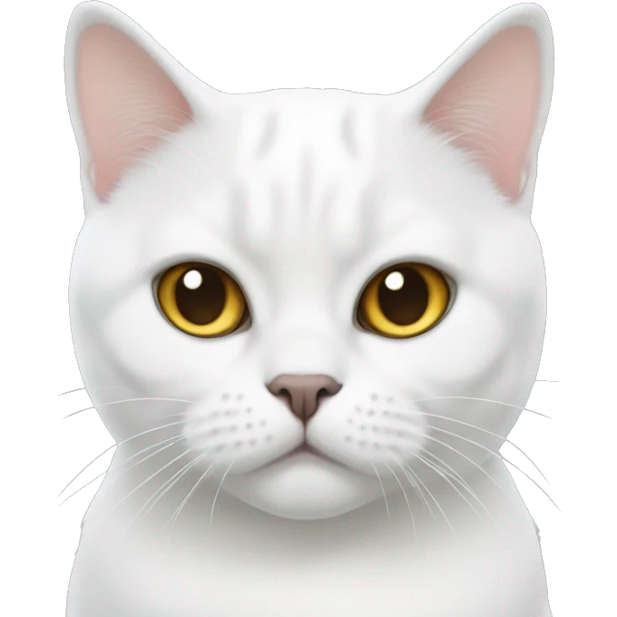 white british shorthair cat emoji