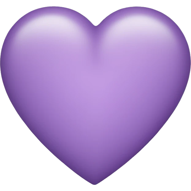 Light Purple Heart  emoji