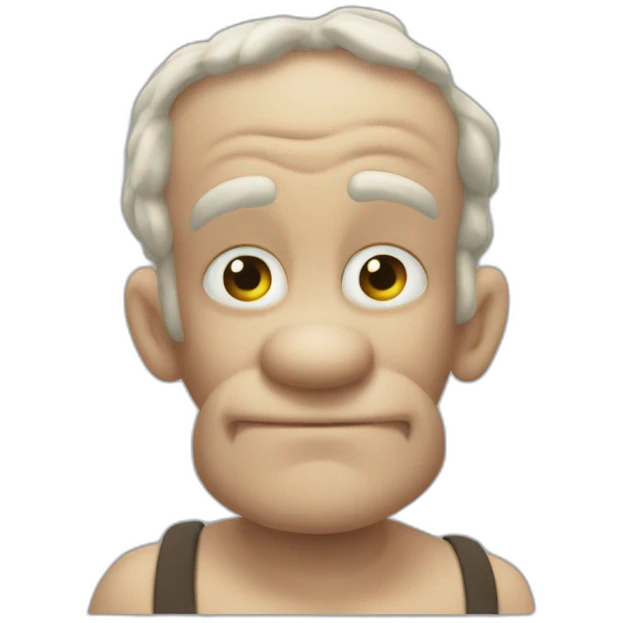 Popeye peludo emoji
