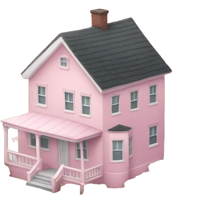 Light pink House emoji