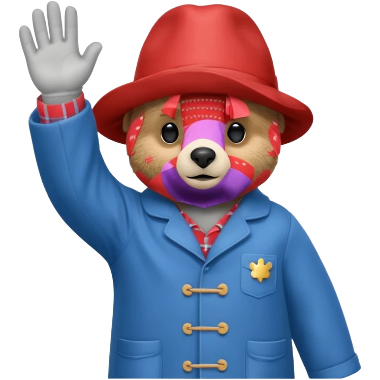 Paddington good night emoji