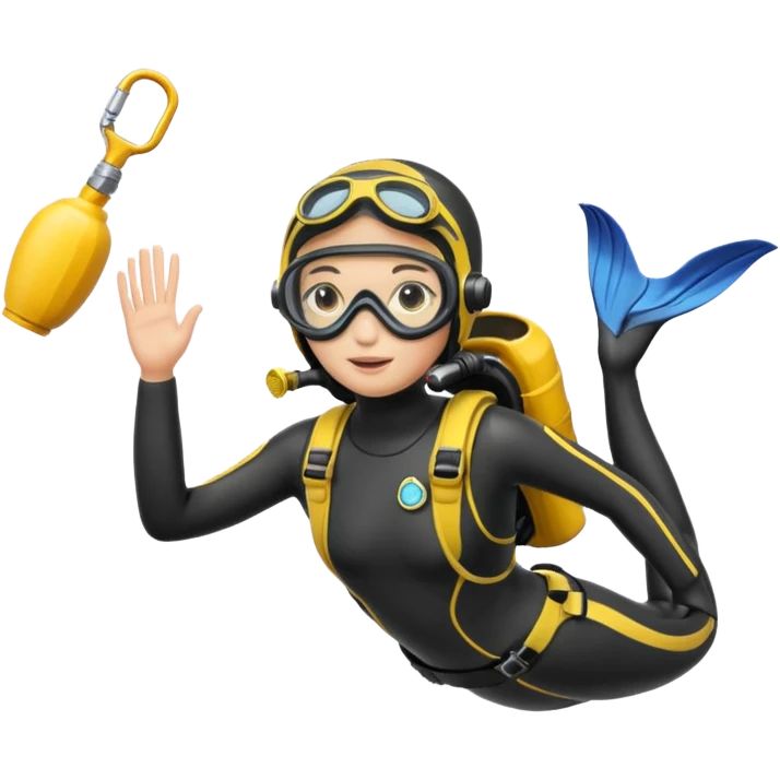 diver woman emoji