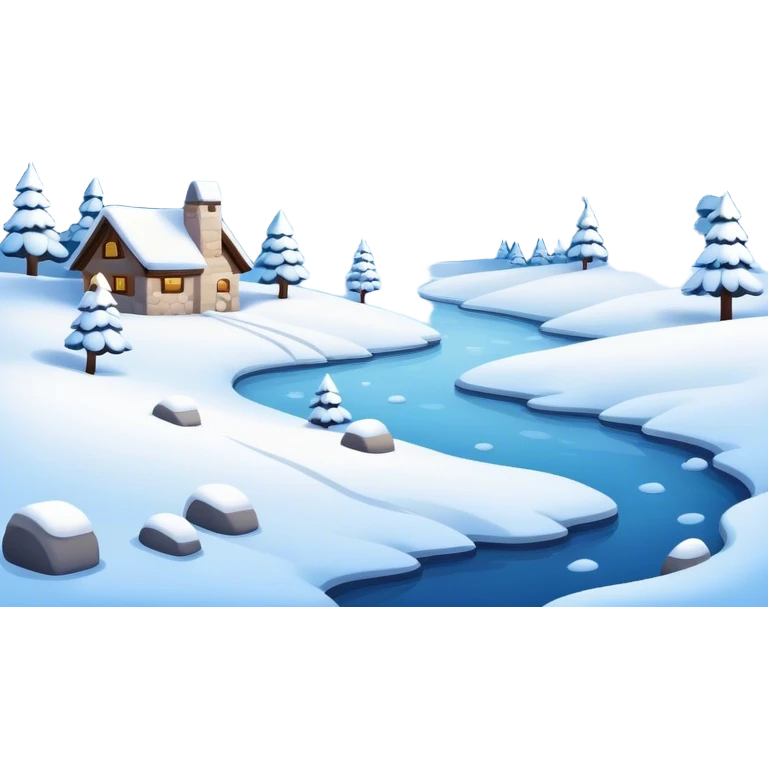 Snow emoji