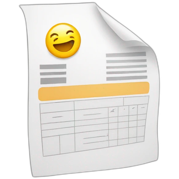 invoice emoji