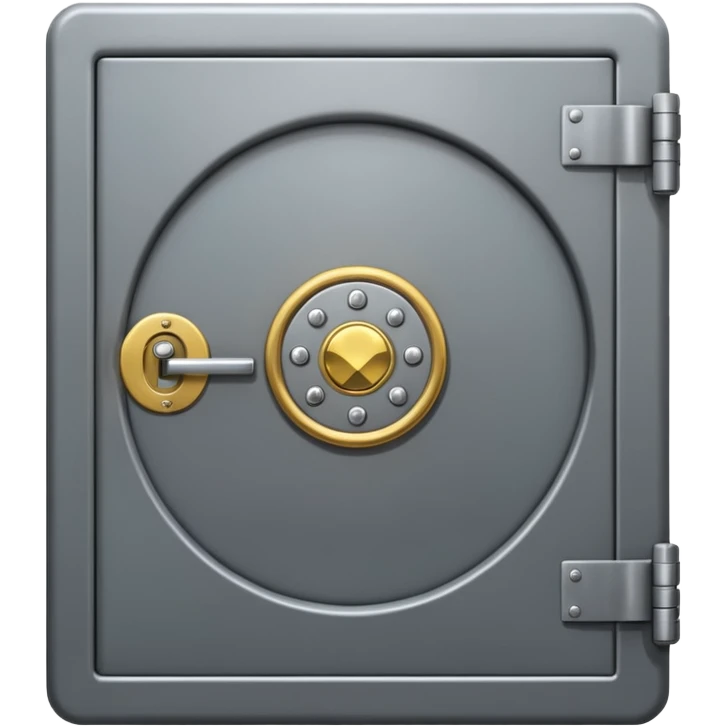 a vault door with safes inside emoji