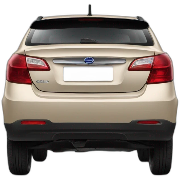 Car Geely CK in beige color  emoji