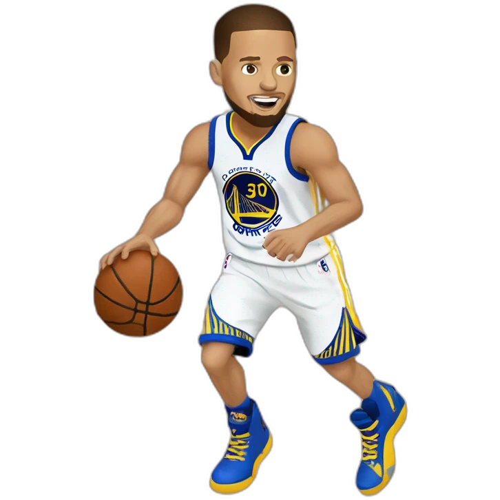 stephen curry play basketball emoji