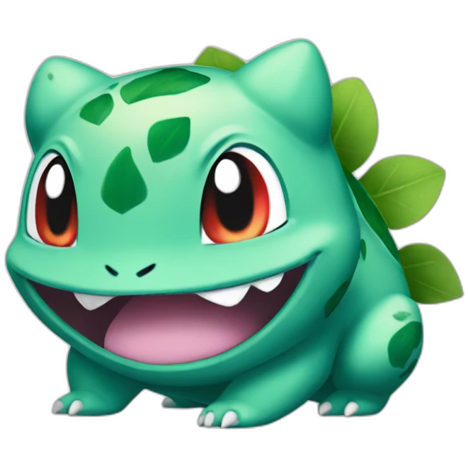 Bulbasaur pokemon emoji
